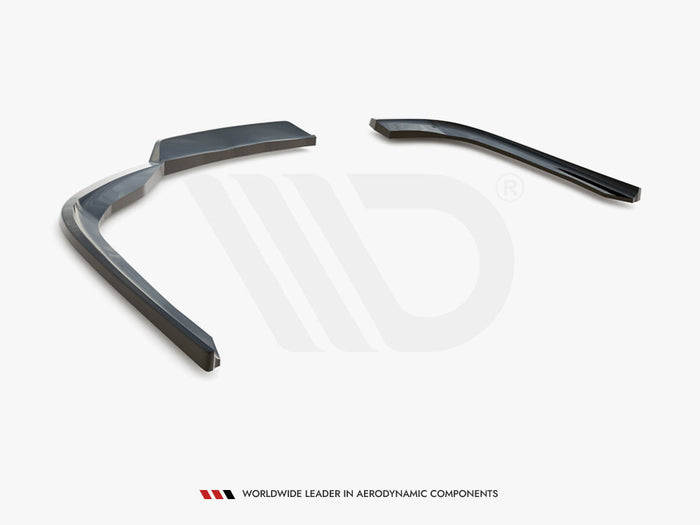 BMW 3 GT F34 Facelift Central Rear Splitter (Vertical Bars) - Maxton Design