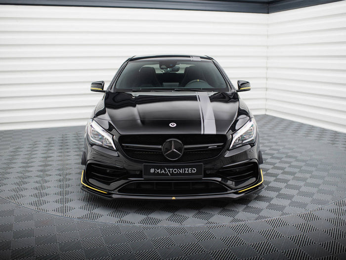 Mercedes-AMG CLA 45 Aero C117 Facelift Front Splitter V.3 - Maxton Design