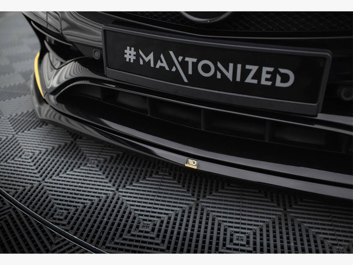 Mercedes-AMG CLA 45 Aero C117 Facelift Front Splitter V.3 - Maxton Design