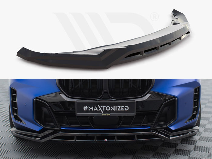 BMW X5 M-Pack G05 Facelift Front Splitter V.1 - Maxton Design