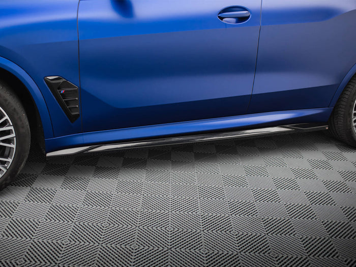 BMW X5 M-Pack G05 Facelift Side Skirts Diffusers V.1 - Maxton Design
