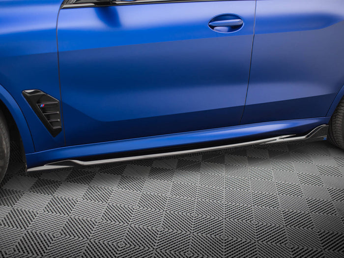 BMW X5 M-Pack G05 Facelift Side Skirts Diffusers V.2 - Maxton Design