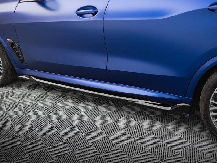 BMW X5 M-Pack G05 Facelift Side Skirts Diffusers V.2 - Maxton Design