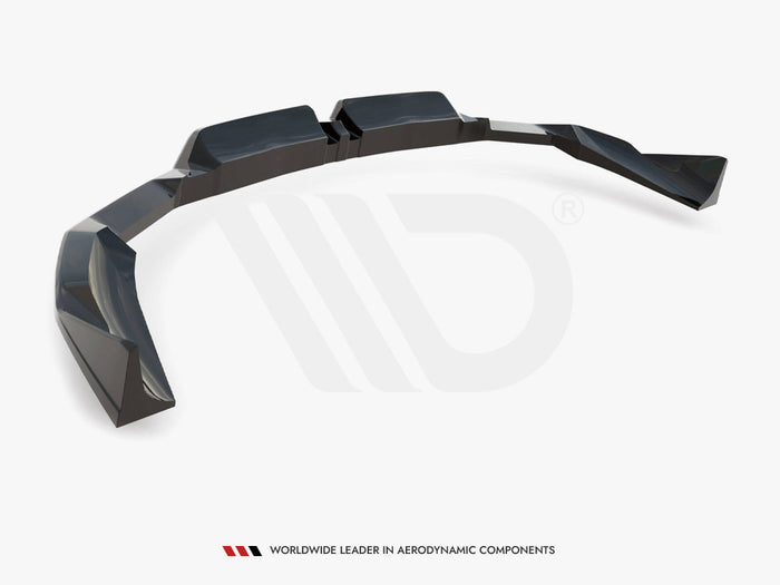 BMW Z4 M40i G29 Central Rear Splitter (Vertical Bars) - Maxton Design