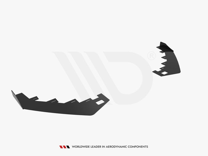 Mercedes-AMG CLA 45 Aero C117 Facelift Front Flaps - Maxton Design