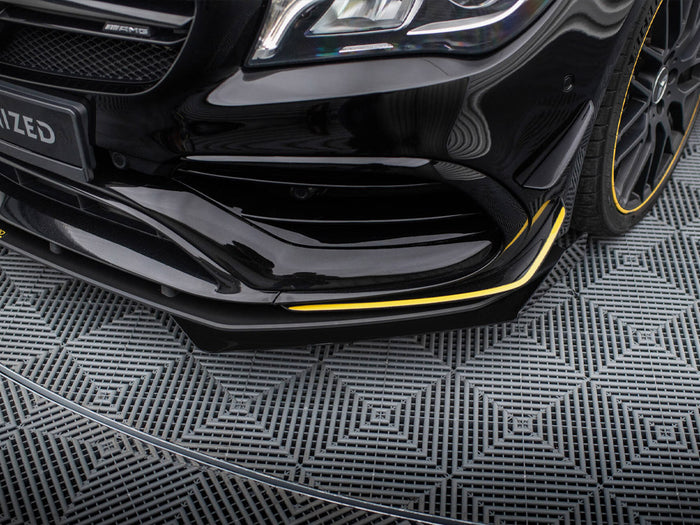 Mercedes-AMG CLA 45 Aero C117 Facelift Front Flaps - Maxton Design