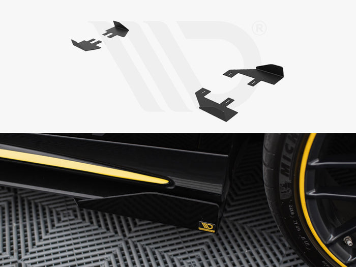 Mercedes-AMG CLA 45 C117 Facelift Side Flaps - Maxton Design