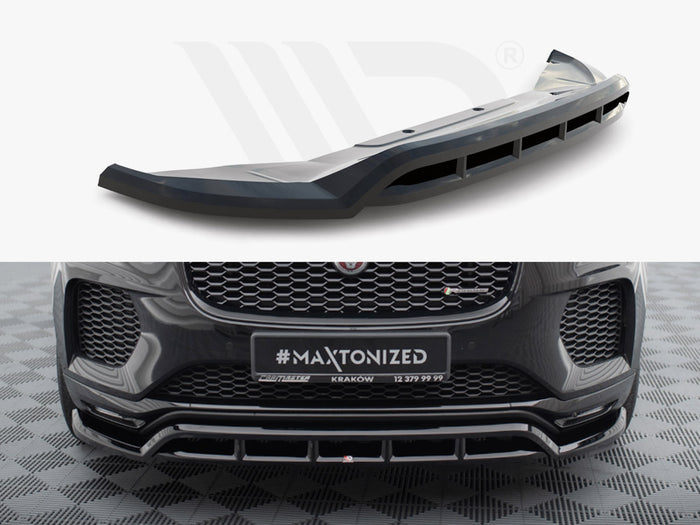 Jaguar E-Pace R-Dynamic Mk1 Front Splitter - Maxton Design