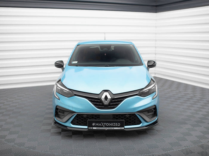 Renault Clio R.S. Line Mk5 Front Splitter V.1 - Maxton Design
