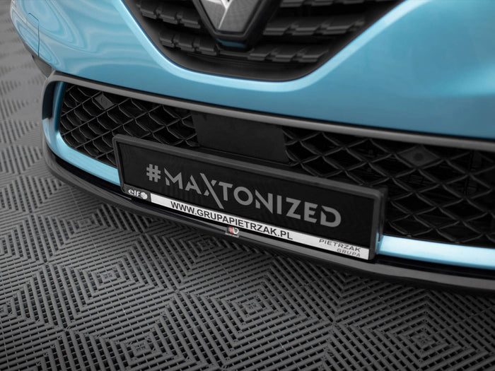 Renault Clio R.S. Line Mk5 Front Splitter V.2 - Maxton Design