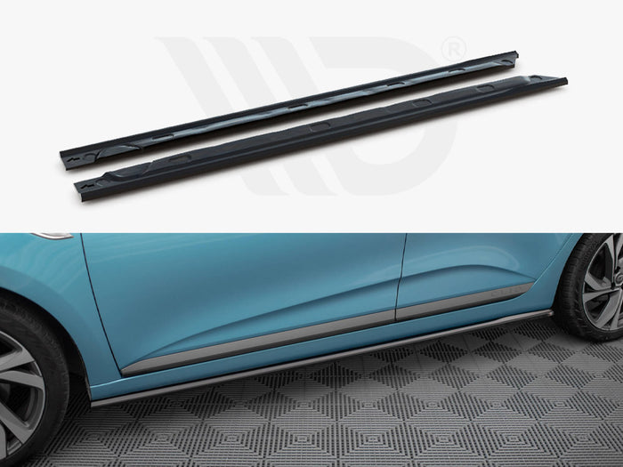 Renault Clio R.S. Line Mk5 Side Skirts Diffusers - Maxton Design