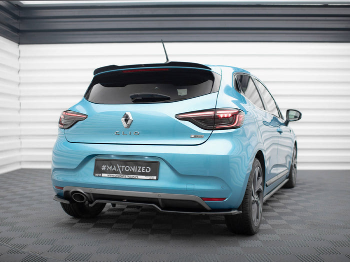 Renault Clio R.S. Line Mk5 Rear Splitter (Vertical Bars) - Maxton Design