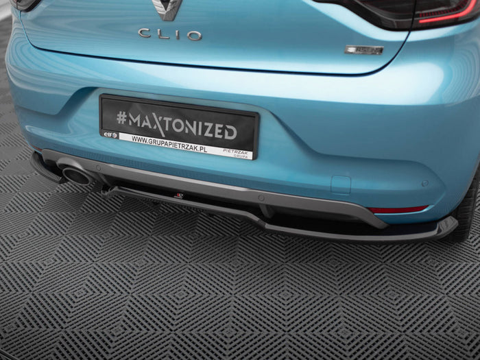 Renault Clio R.S. Line Mk5 Rear Splitter (Vertical Bars) - Maxton Design