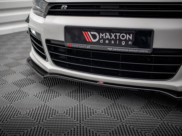 Volkswagen Scirocco R Mk3 Front Splitter V.4 - Maxton Design