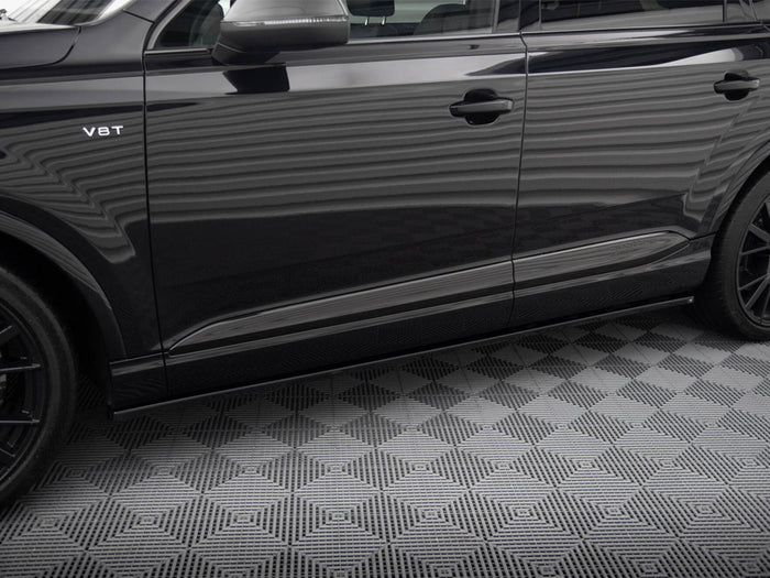 Audi SQ7 / Q7 S-Line Mk2 Side Skirts Diffusers V.2 - Maxton Design
