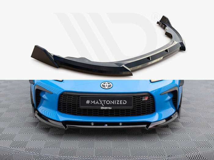 Toyota GR86 Mk1 Front Splitter V.3 - Maxton Design
