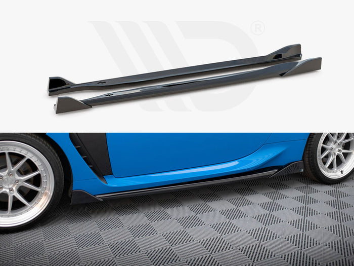 Toyota GR86 Mk1 Side Skirts Diffusers V.3 - Maxton Design