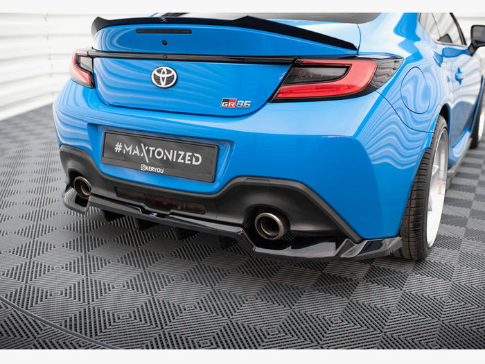 Toyota GR86 Mk1 Rear Splitter (Vertical Bars) V.1 - Maxton Design