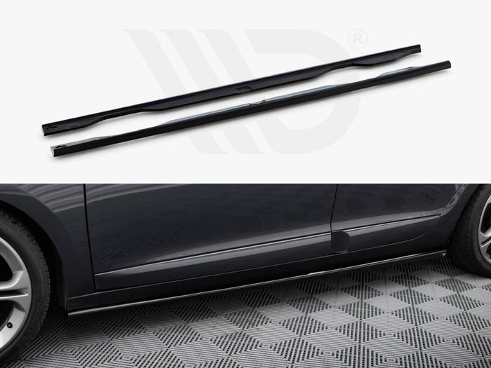 Renault Megane GT Mk3 Facelift Side Skirts Diffusers - Maxton Design