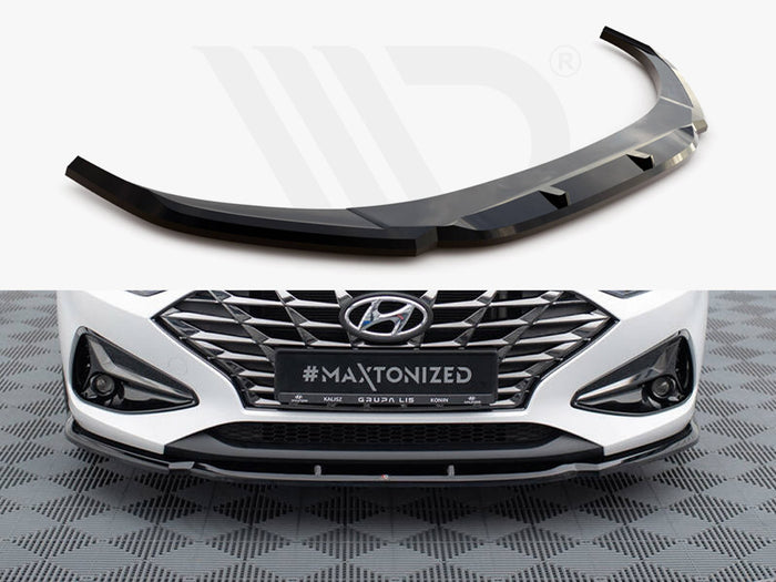 Hyundai I30 Mk3 Facelift Front Splitter V.1 - Maxton Design