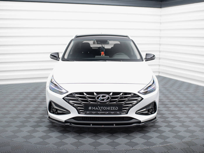 Hyundai I30 Mk3 Facelift Front Splitter V.1 - Maxton Design