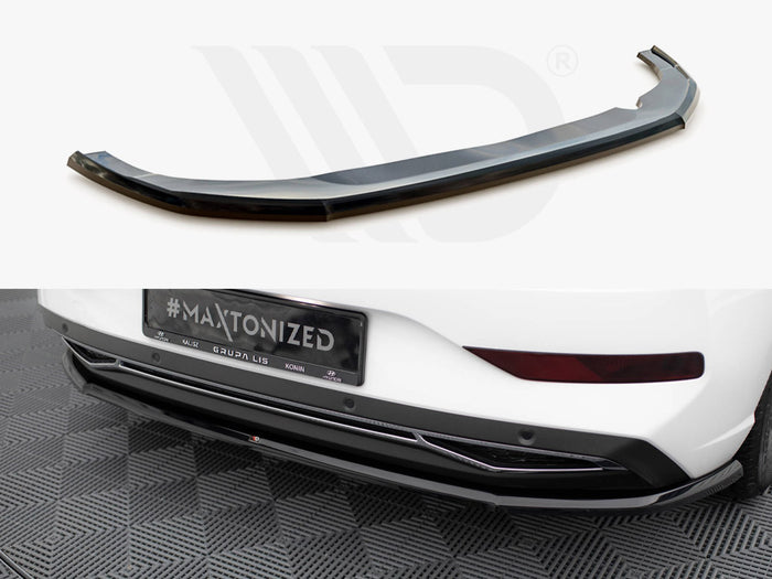 Hyundai I30 Mk3 Facelift Central Rear Splitter - Maxton Design