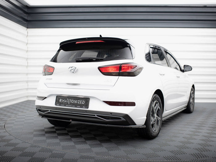 Hyundai I30 Mk3 Facelift Central Rear Splitter - Maxton Design
