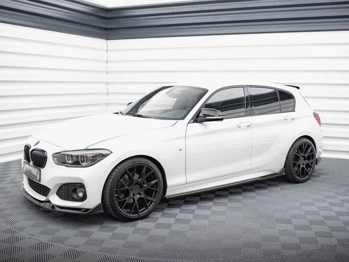 BMW 1 M-Pack / M140i F20 Facelift Side Skirts Diffusers V.3 CSL Look - Maxton Design