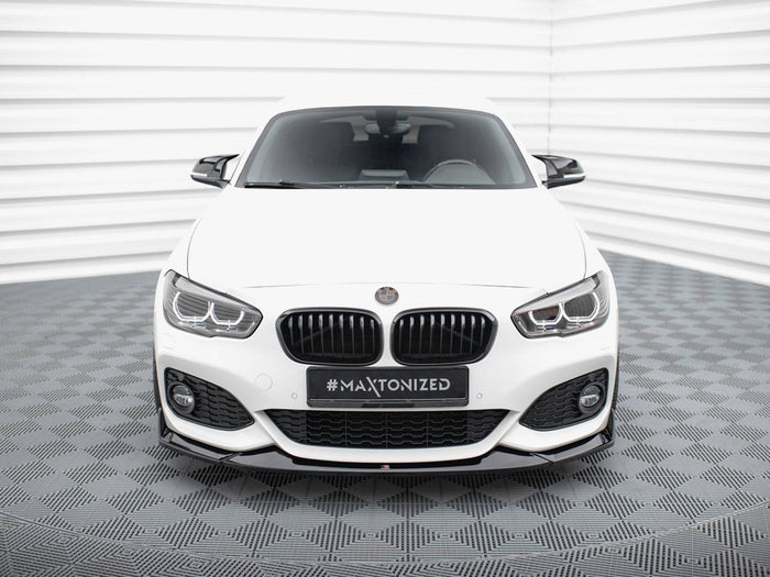 BMW 1 M-Pack / M140i F20 Facelift Front Splitter V.4 CSL Look - Maxton Design