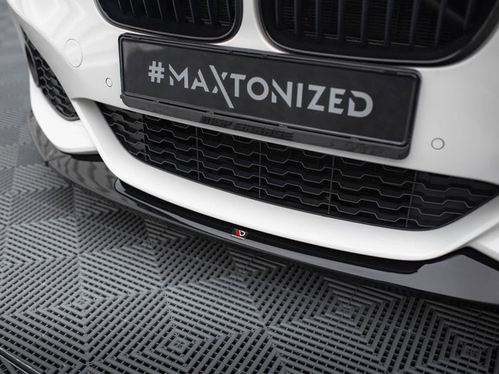 BMW 1 M-Pack / M140i F20 Facelift Front Splitter V.4 CSL Look - Maxton Design