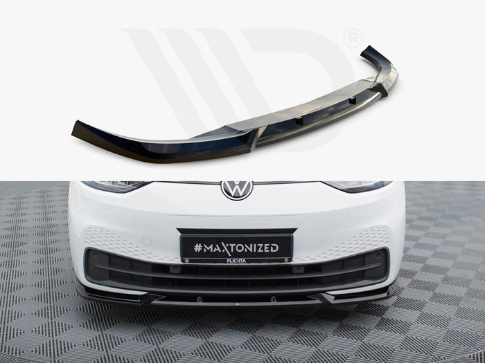 Volkswagen ID.3 Mk1 Front Splitter V.2 - Maxton Design