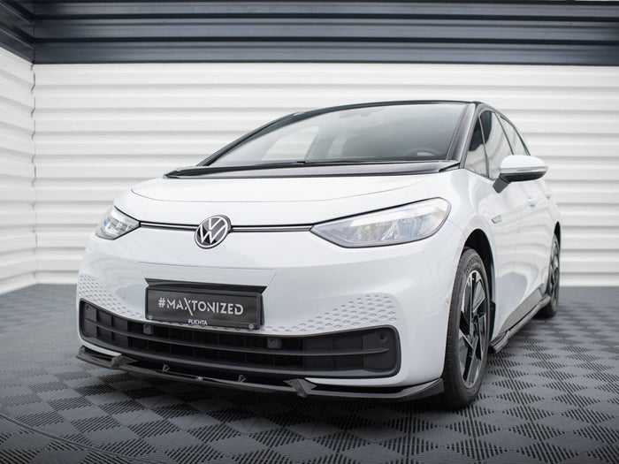 Volkswagen ID.3 Mk1 Front Splitter V.2 - Maxton Design