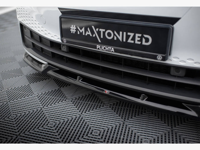 Volkswagen ID.3 Mk1 Front Splitter V.2 - Maxton Design