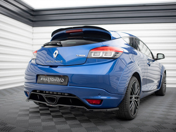Renault Megane RS Mk3 Rear Splitter (Vertical Bars) - Maxton Design