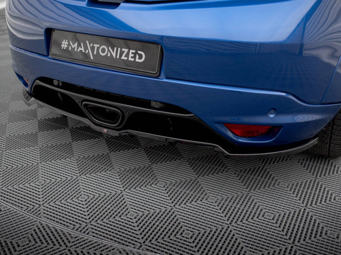 Renault Megane RS Mk3 Rear Splitter (Vertical Bars) - Maxton Design