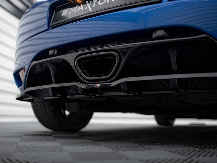 Renault Megane RS Mk3 Rear Splitter (Vertical Bars) - Maxton Design
