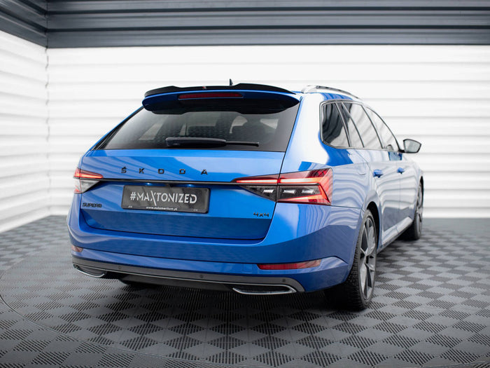 Spoiler CAP Skoda Superb Sportline Estate Mk3 Facelift - Maxton Design