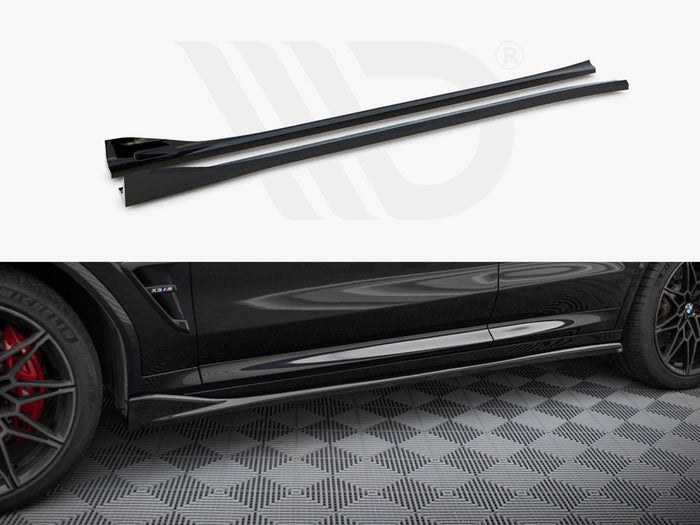 BMW X3 M F97 / F97 Facelift Side Skirts Diffusers - Maxton Design