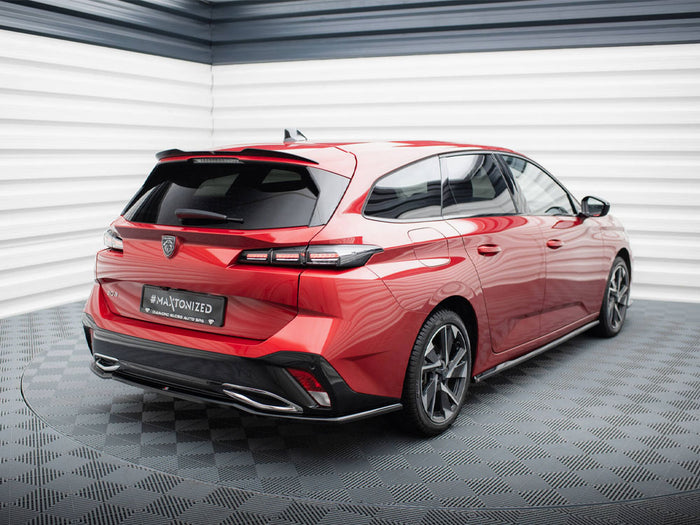 Peugeot 308 Mk3 Central Rear Splitter - Maxton Design