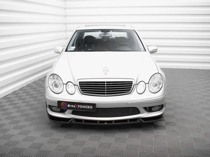 Front Splitter Mercedes-Benz E 55 AMG W211 - Maxton Design