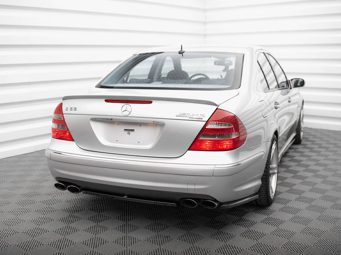 Central Rear Splitter Mercedes-Benz E 55 AMG W211 - Maxton Design
