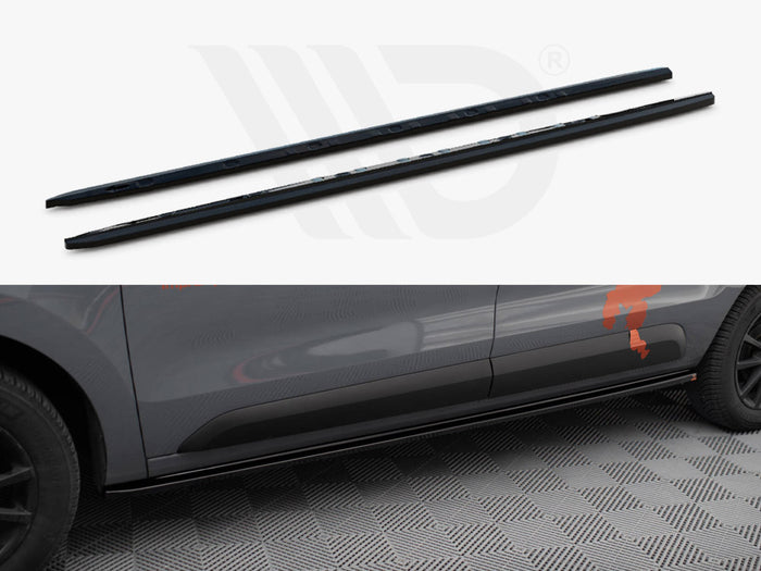 Renault Express Mk2 Side Skirts Diffusers - Maxton Design
