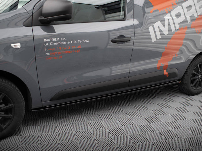 Renault Express Mk2 Side Skirts Diffusers - Maxton Design