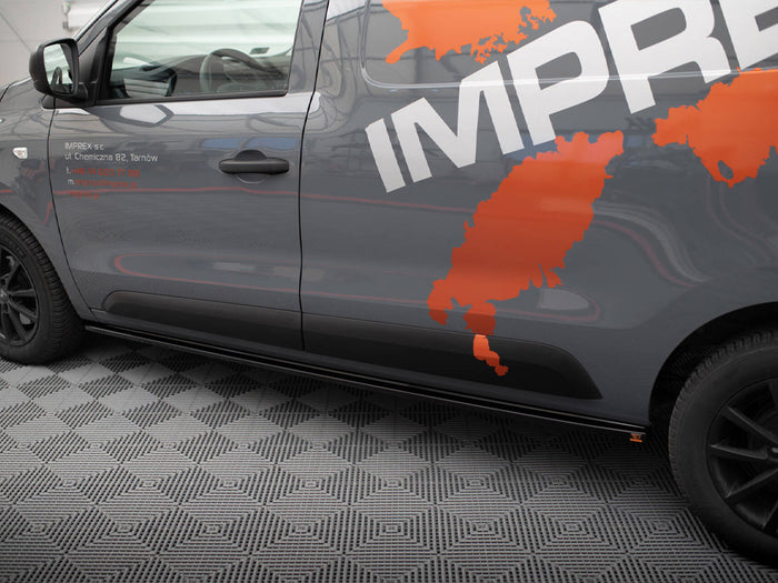 Renault Express Mk2 Side Skirts Diffusers - Maxton Design