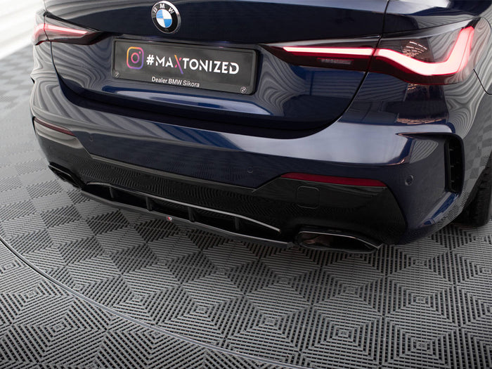 BMW 4 M440i G22 / G23 / G22 Facelift / G23 Facelift Rear Splitter - Maxton Design
