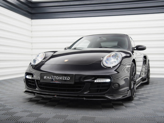 Porsche 911 Turbo 997 Front Splitter - Maxton Design