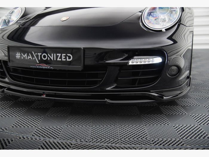 Porsche 911 Turbo 997 Front Splitter - Maxton Design