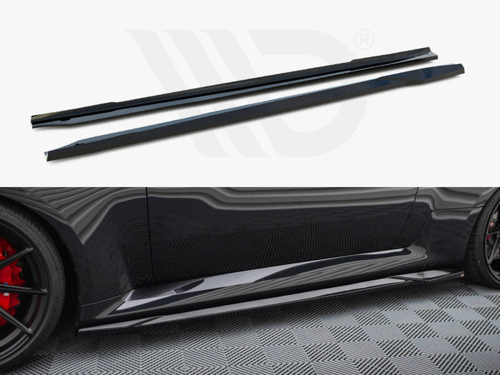 BMW M2 G87 Side Skirts Diffusers V.2 - Maxton Design