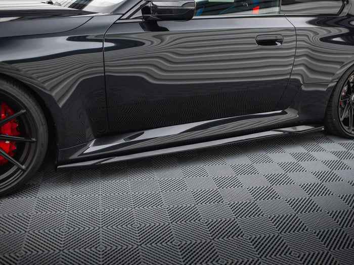 BMW M2 G87 Side Skirts Diffusers V.2 - Maxton Design