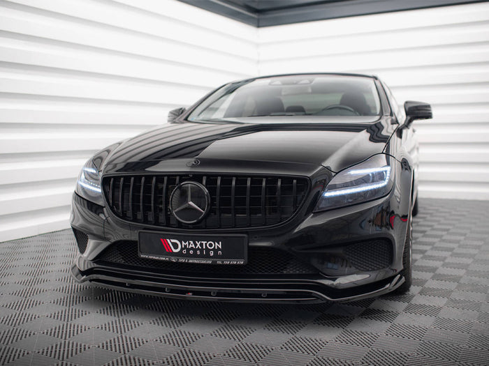 Front Splitter Mercedes-Benz CLS C218 Facelift - Maxton Design